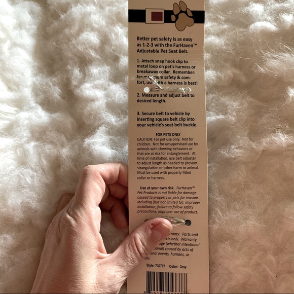 NEW Adjustable Pet Seat Belt - Picture 5 of 5